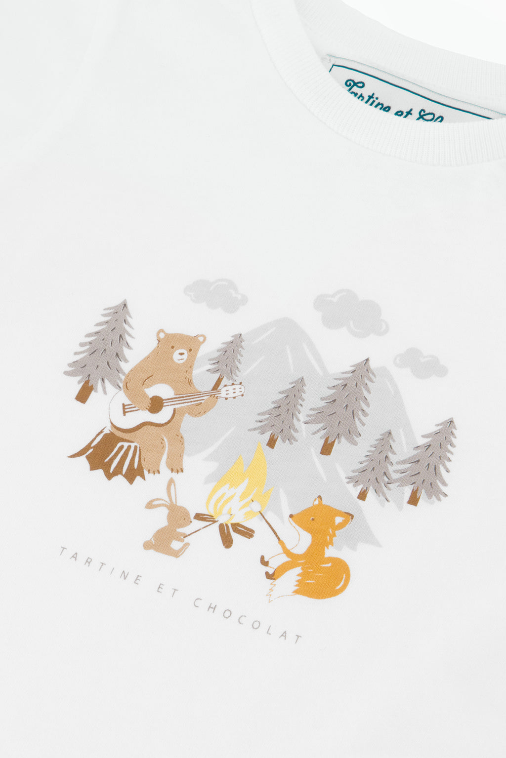 T-shirt - Green fern Illustration forest