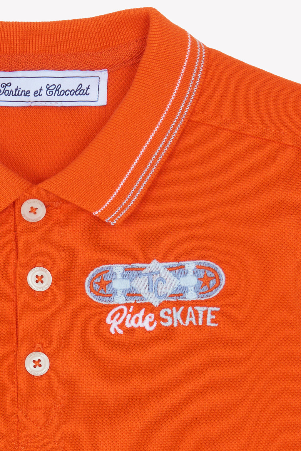 Polo - Spicy Orange Knitwear stung