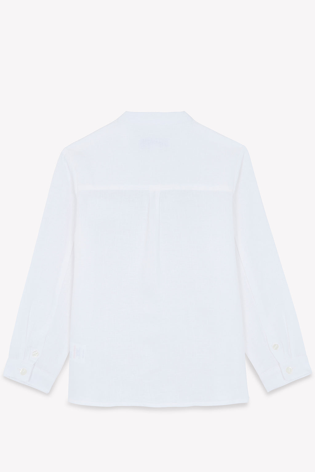 Chemise - Blanc lin col mao