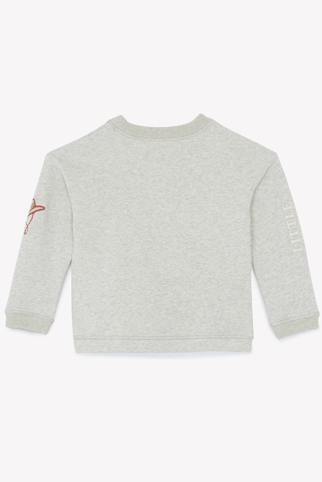 Sweatshirt - Grau China Illustration Cowboy