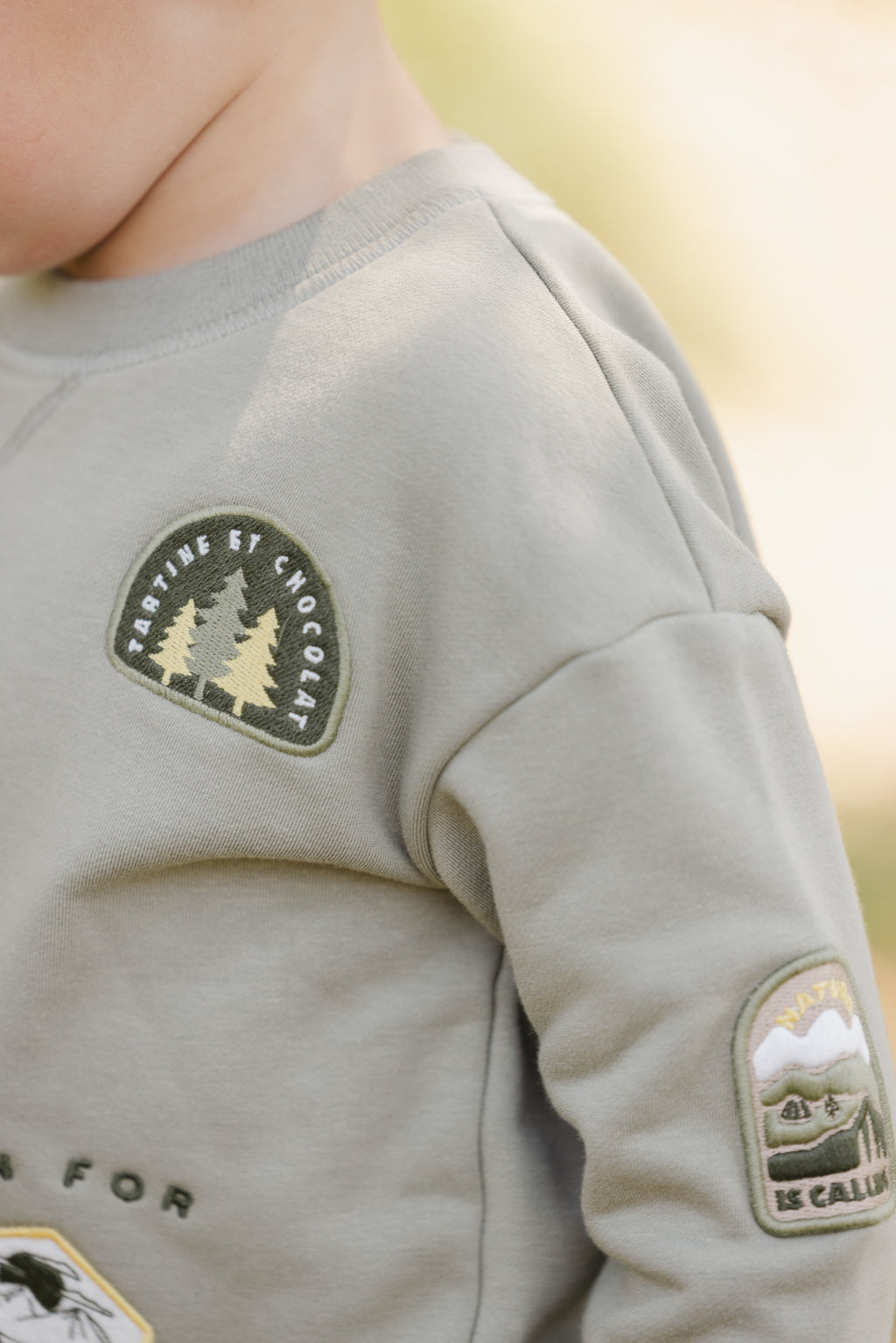 Sweatshirt - Green Fargère Locks Explorer