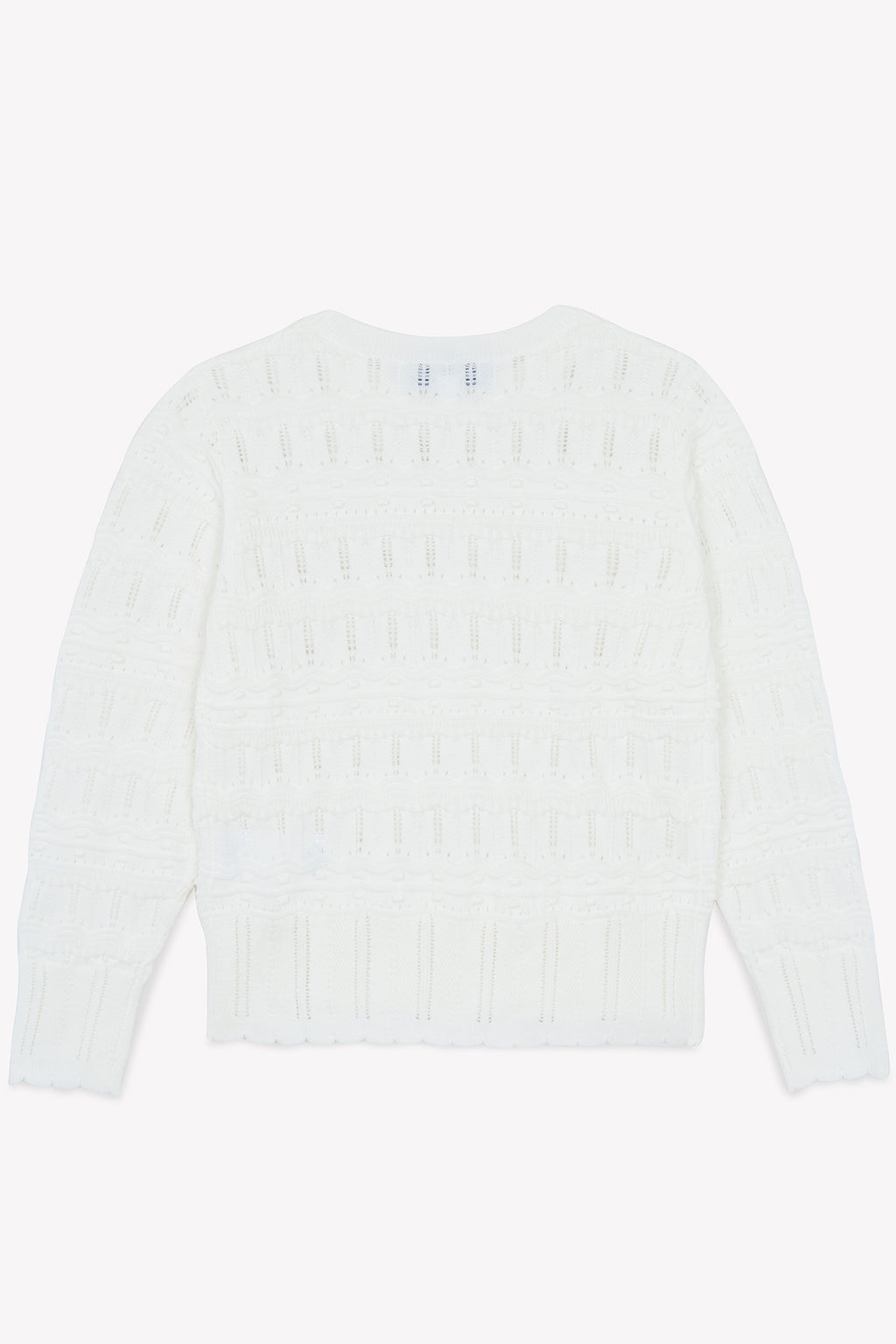 Sweater - ecru Knitwear openwork