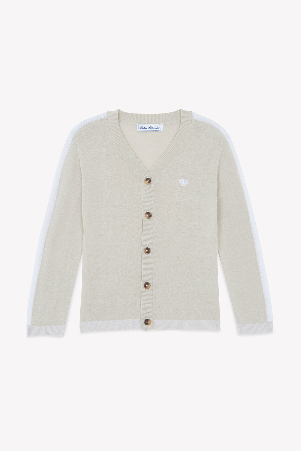 Weste - Beige Leinen