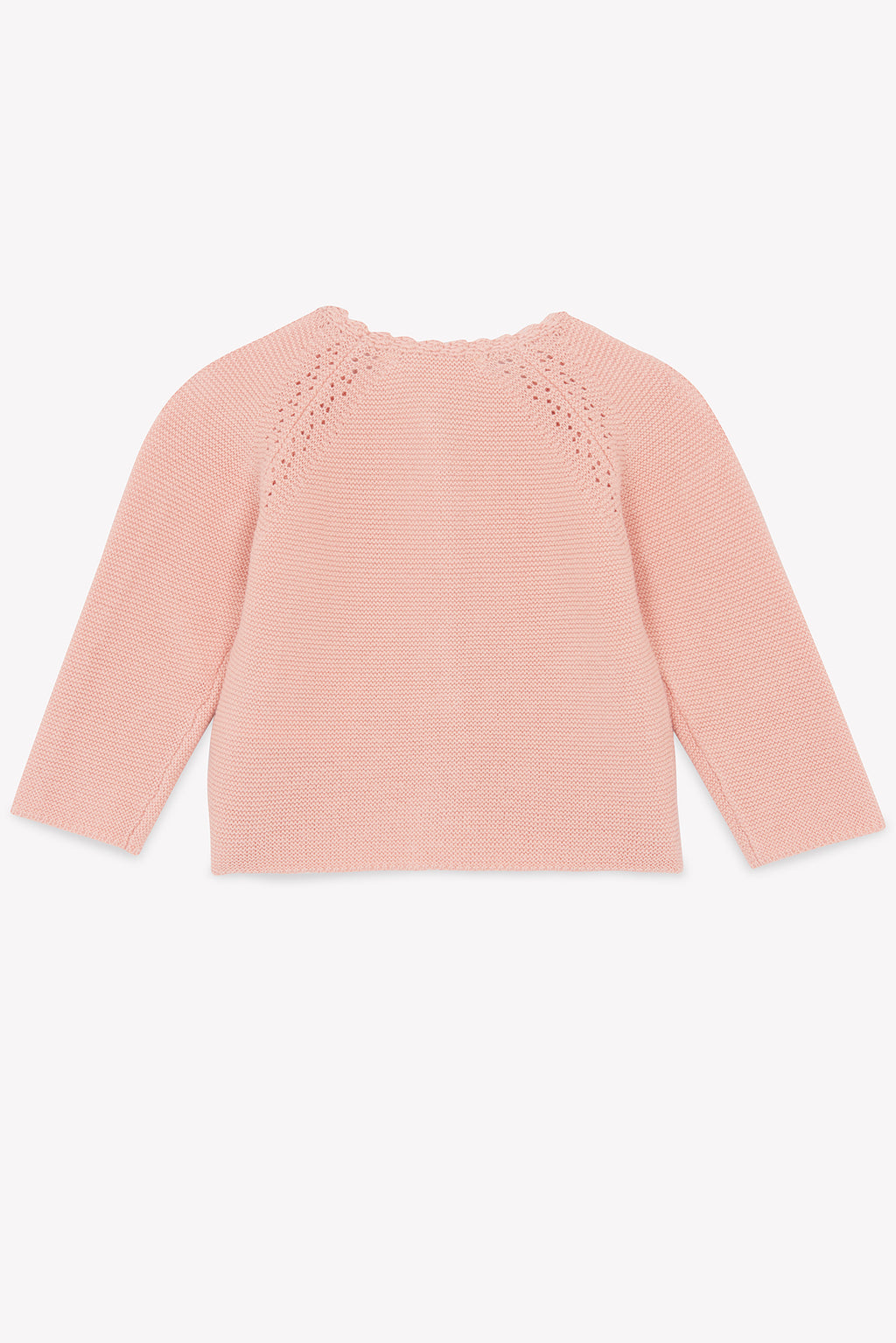 Cardigan - Salmon Knitwear openwork