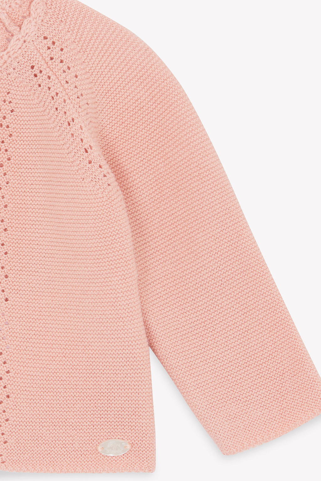 Cardigan - Salmon Knitwear openwork