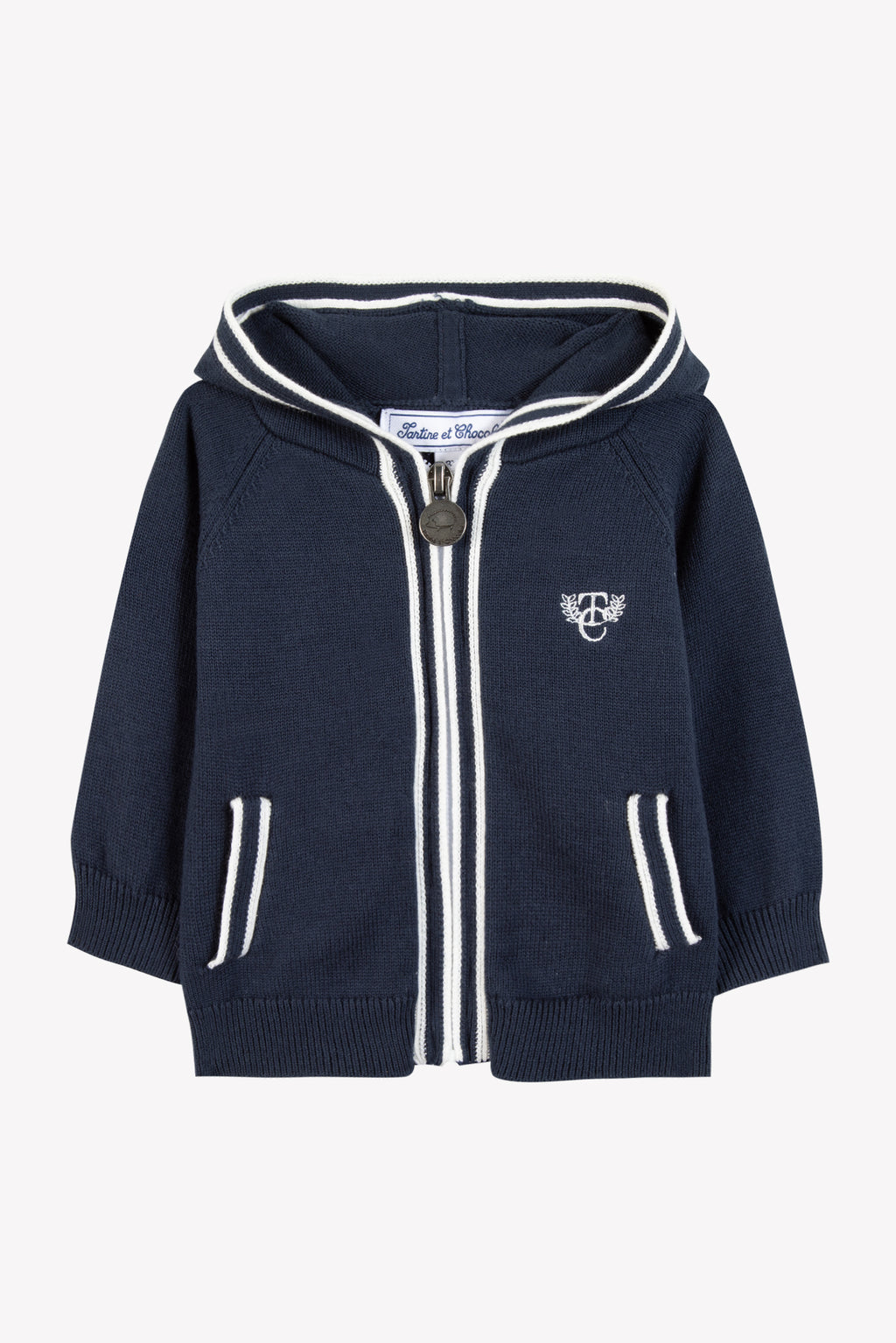 Cardigan - Navy Knitwear