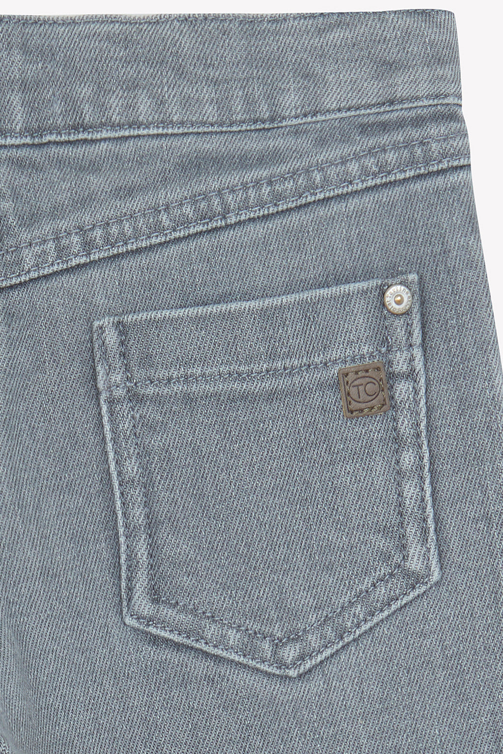 Jeans - Grau Denim