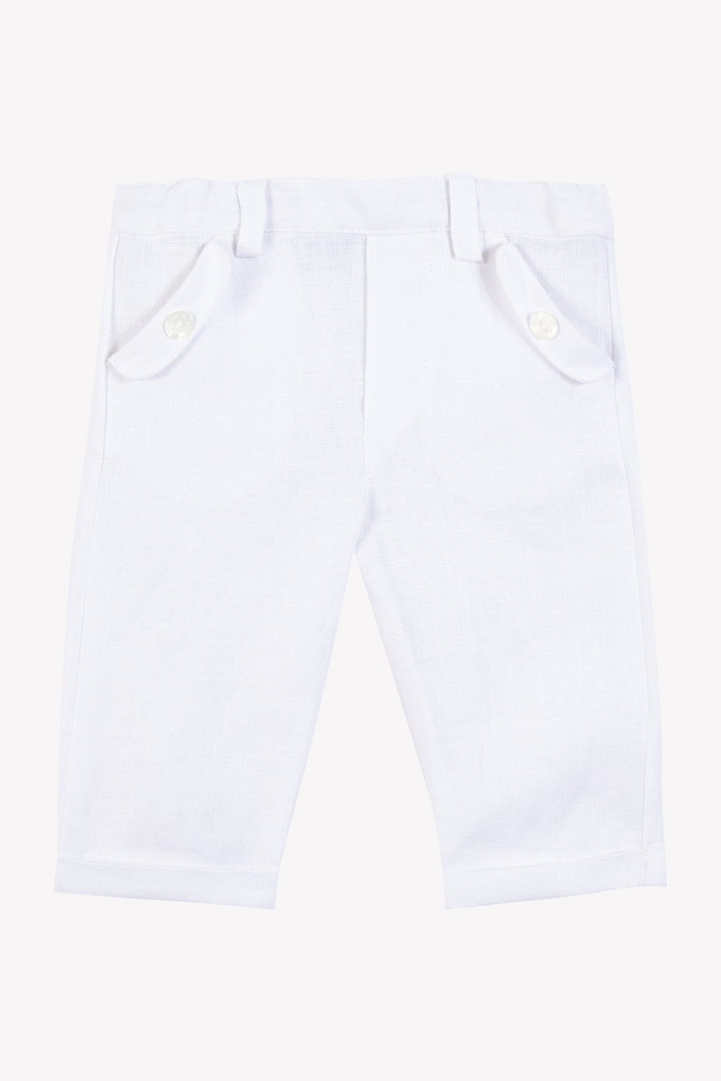 Pantalon - Blanc lin