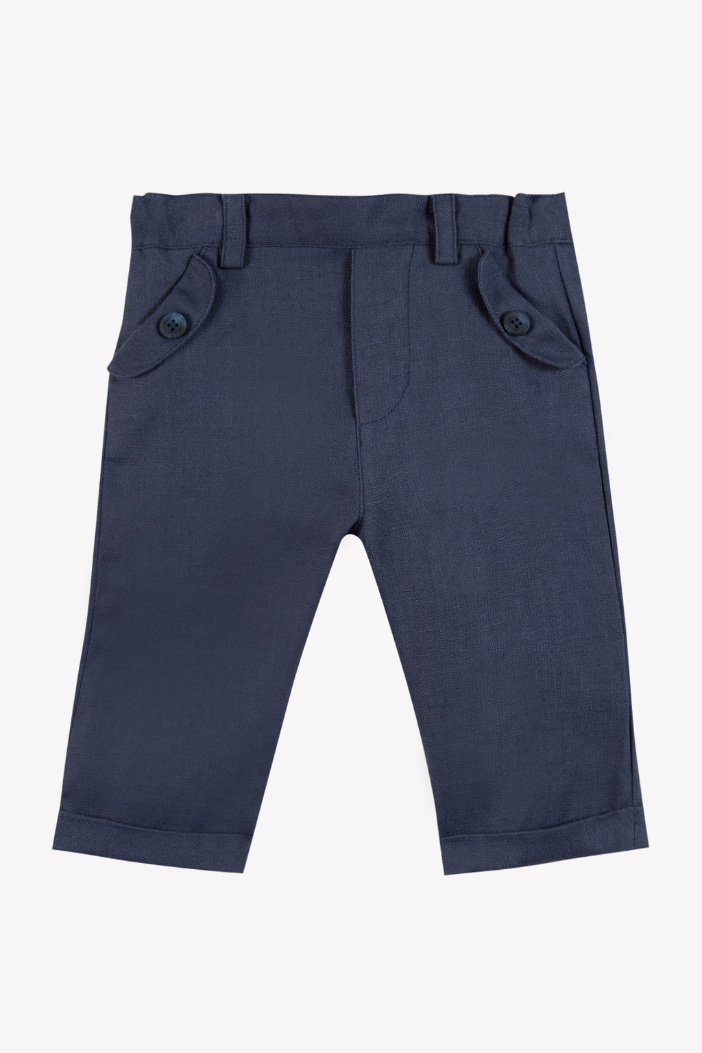 Pantalon - Marine lin