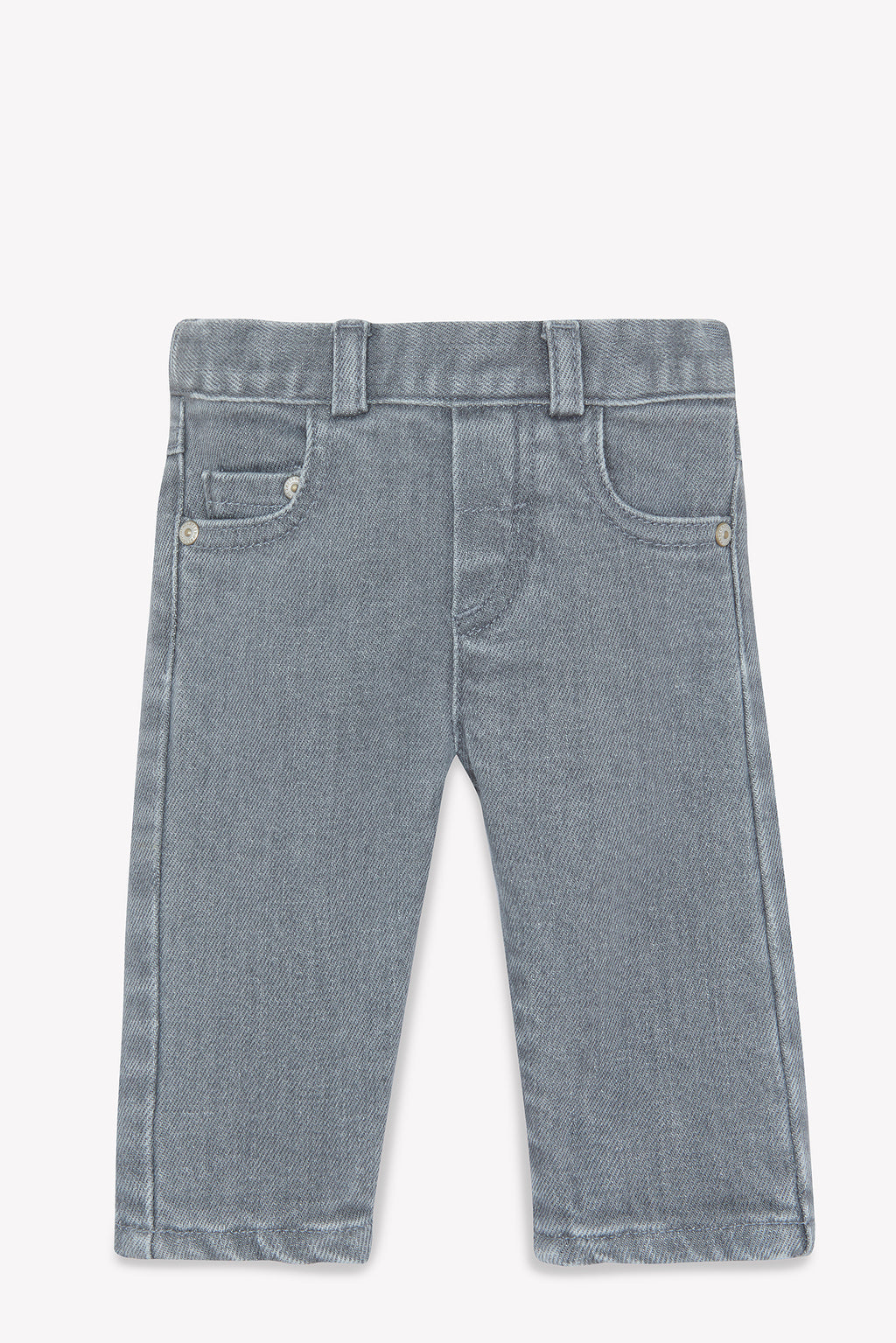 Jeans - Grau Denim