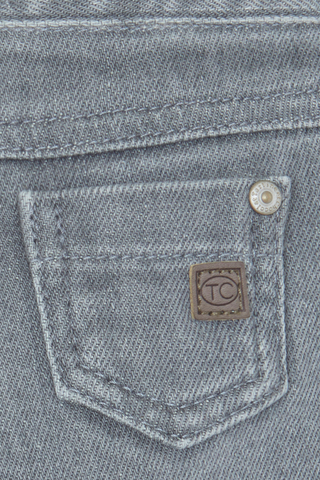 Jeans - Grau Denim