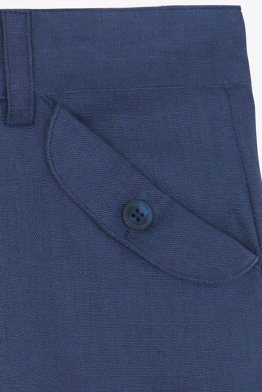 Short - Navy Linen