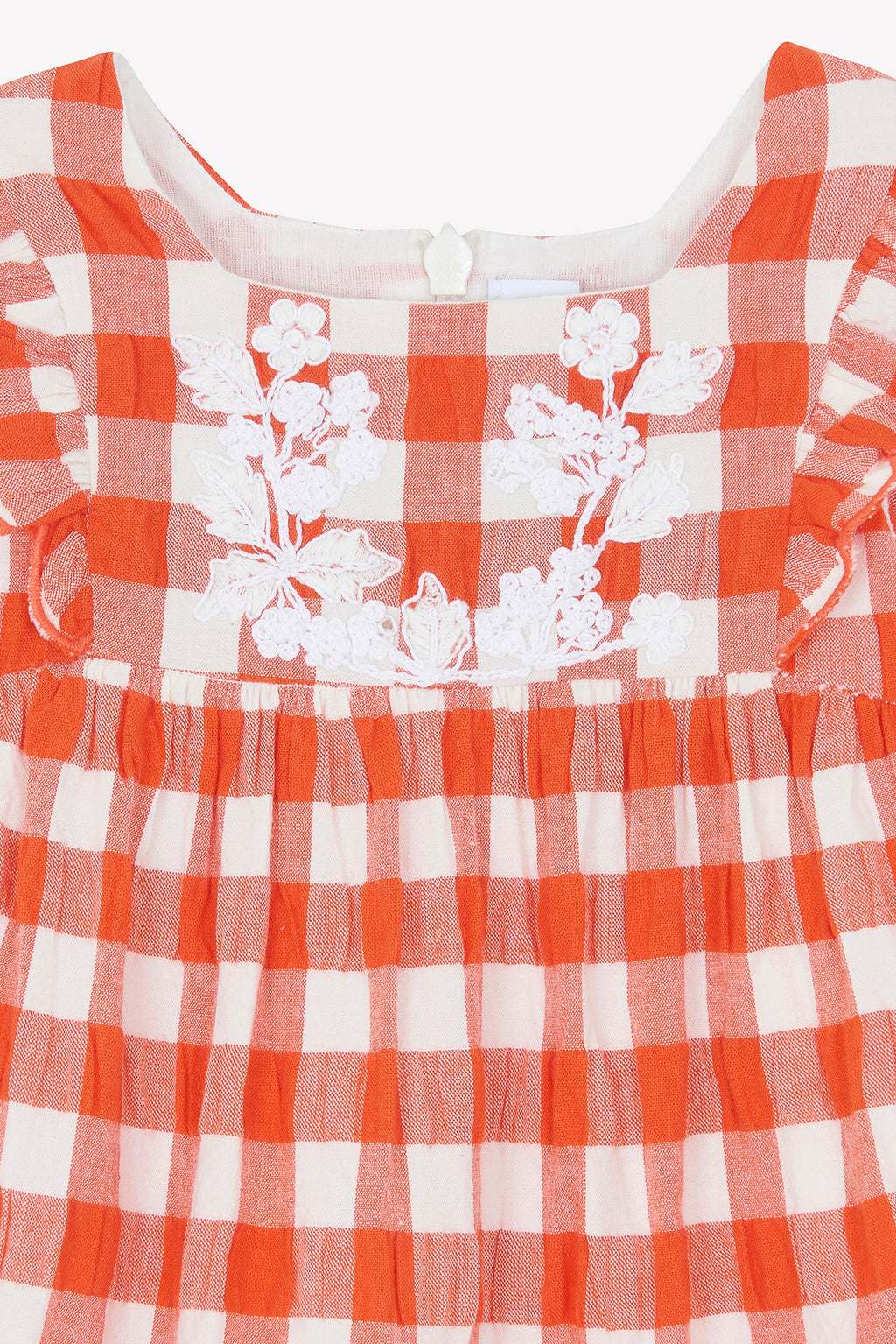 Kleid - Coquelicot Zweifarbiges Gingham