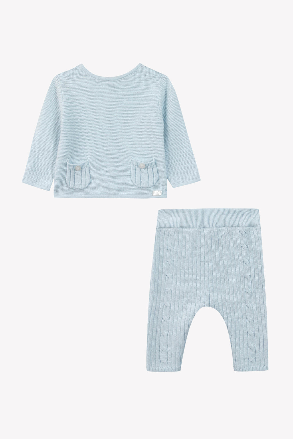 Outfit Lang - Hellblau Details ZopfS