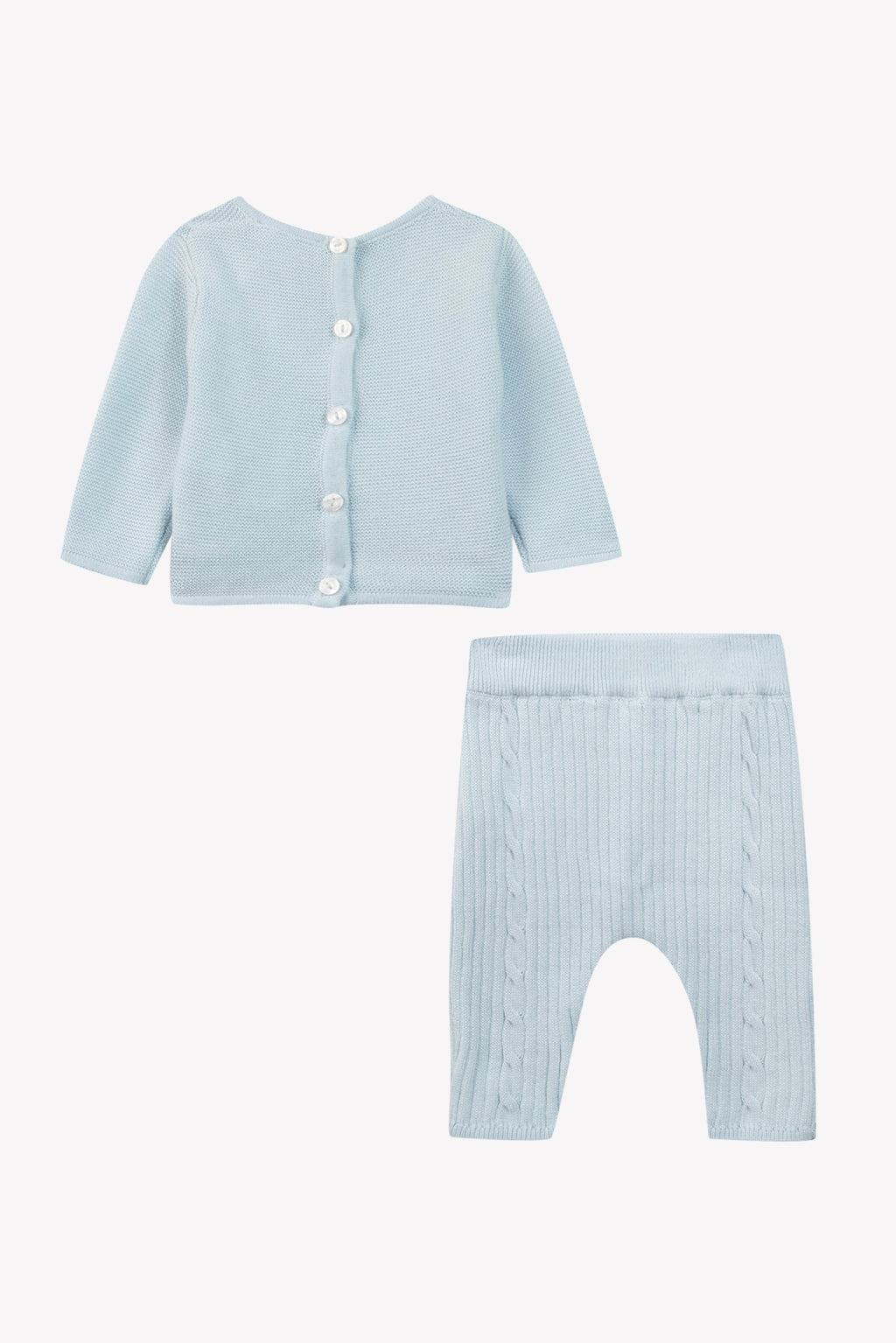 Outfit Lang - Hellblau Details ZopfS