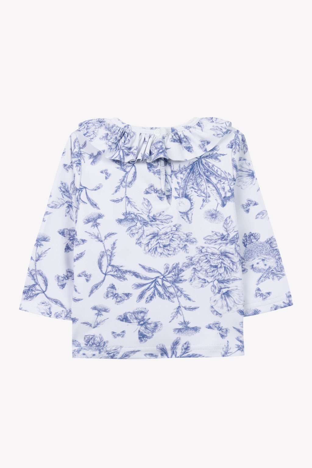 Bath T -Shirt - Blu vivace Stampaispirazione Toile de Jouy