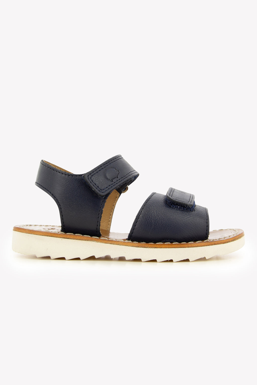 Sandales - Cuir bleu navy