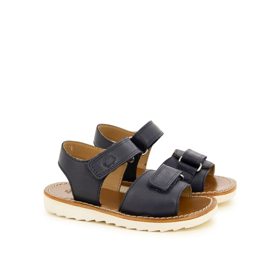 Sandalen - leer Blauw marine