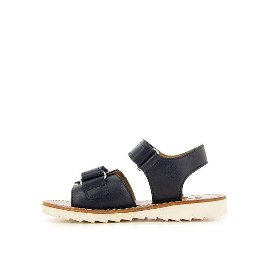 Sandalen - leer Blauw marine