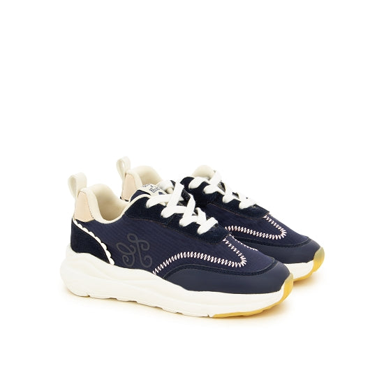 Sneaker - pelle Blu Marina