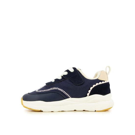 Sneaker - pelle Blu Marina