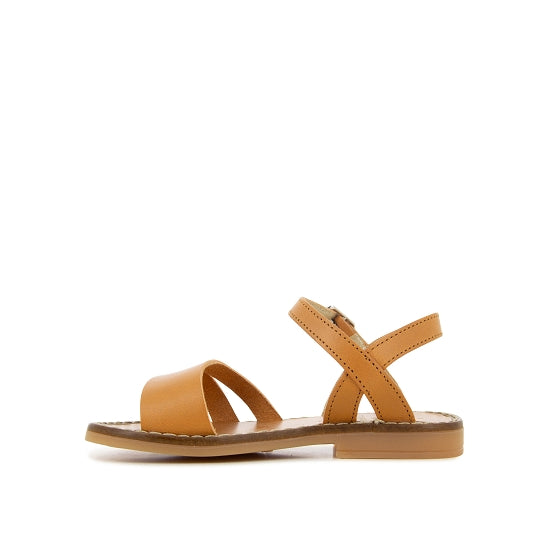 Sandales - Cuir camel