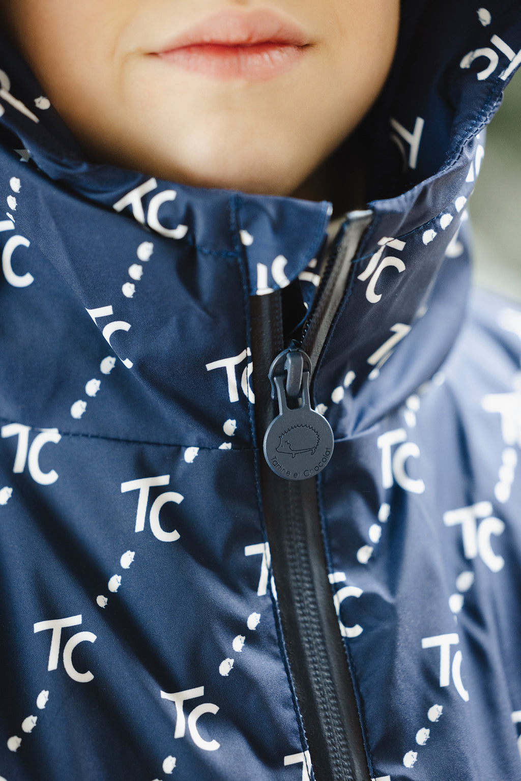 Ski Parka - TC Monogramm Marineblau