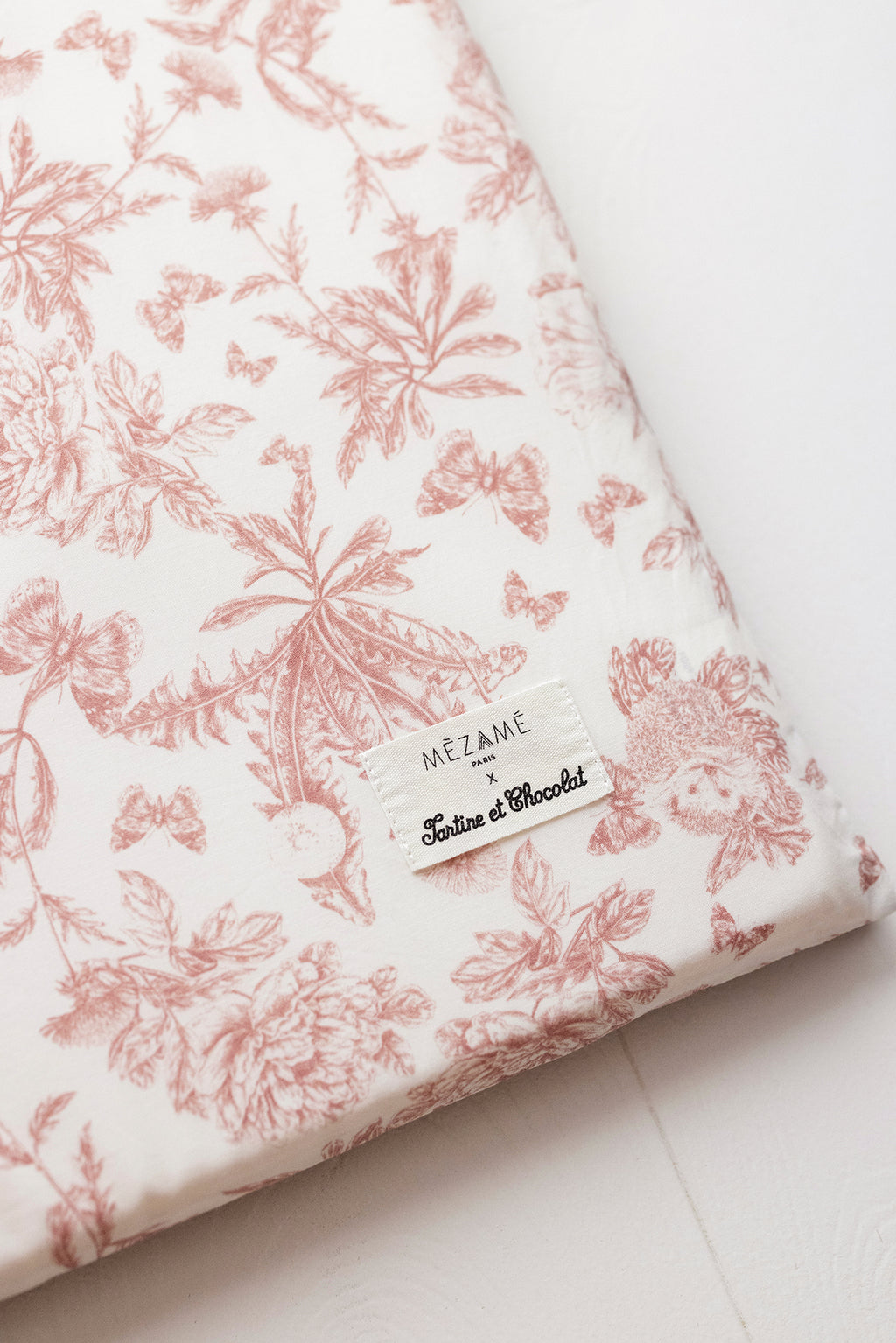 Cubrir Estampadomi toile de jouy Rosa - Mèzamé incógnita Tartine et Chocolat