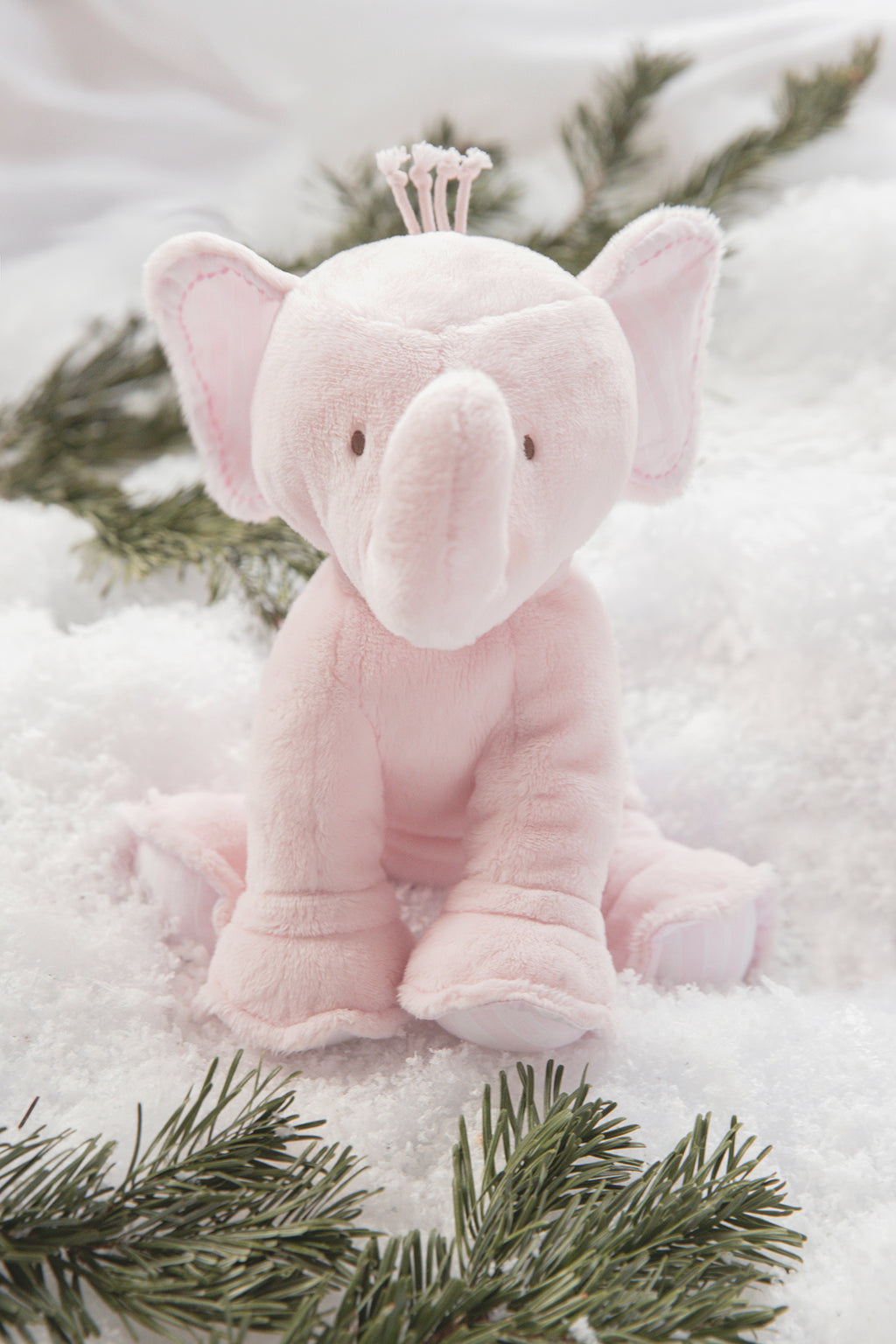 Ferdinand the elephant - 25 cm Pale pink