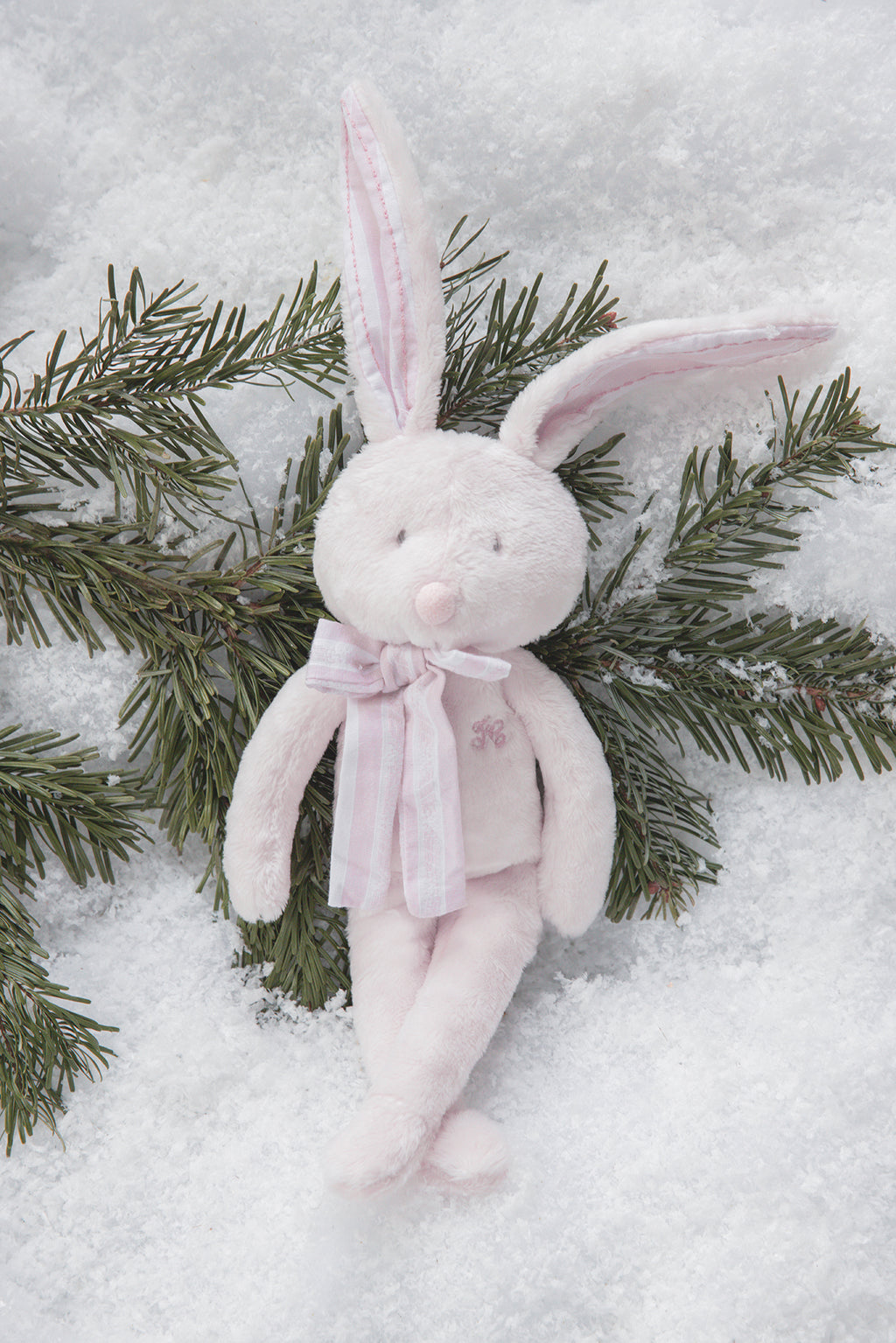 Augustin the rabbit - very soft Pale pink