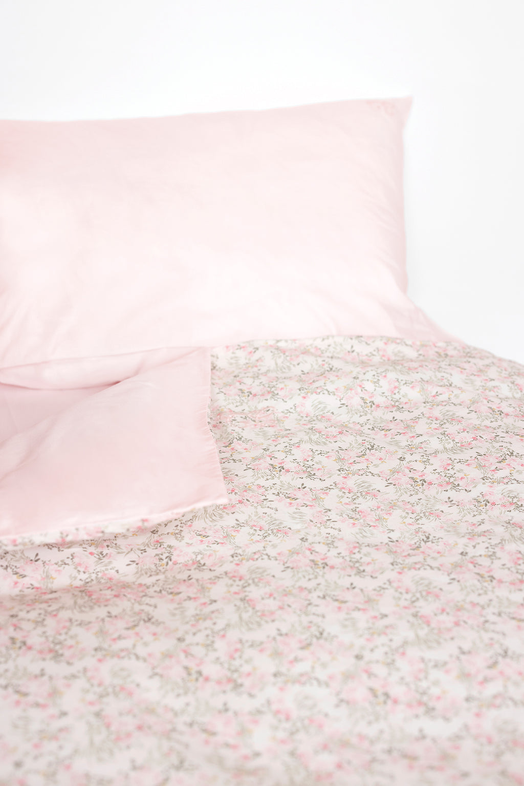 Bed linen set - Print flowery jardin hivernal