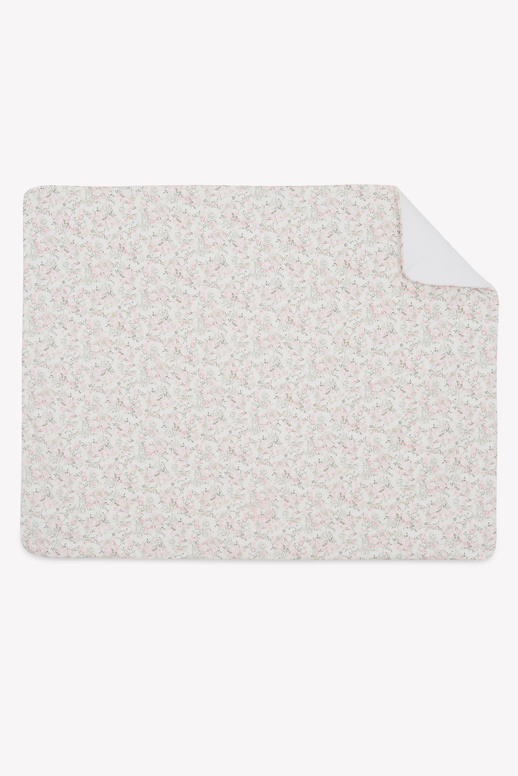 Throw - Print flowery jardin hivernal