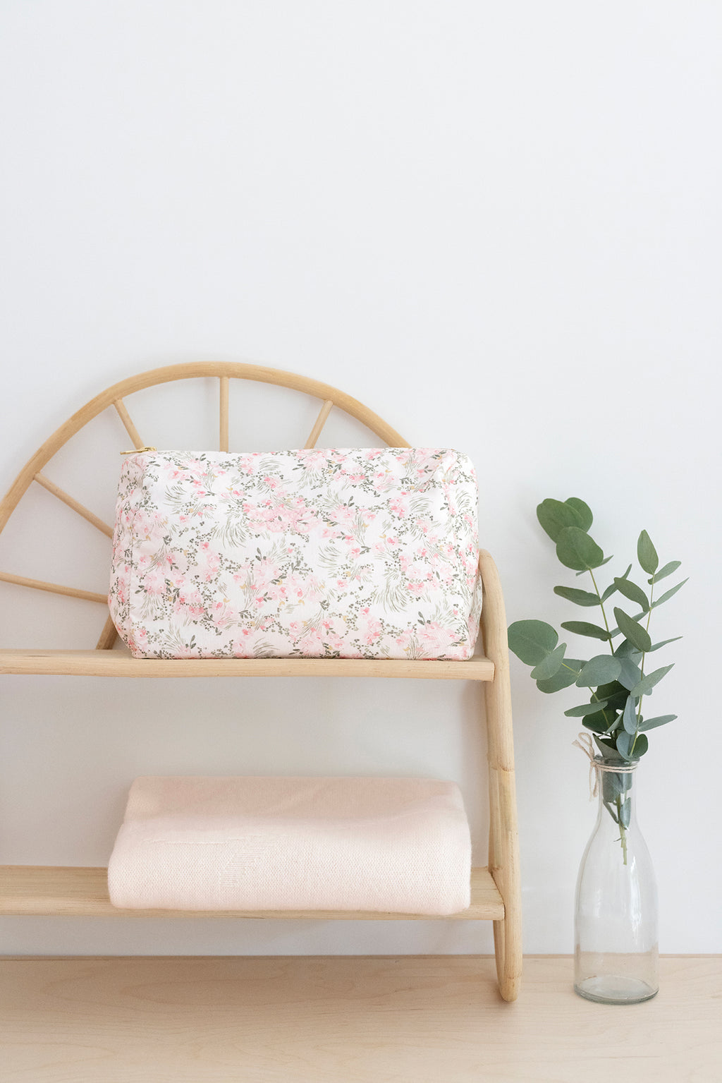 Bolsa para el baño -  Estampado florido jardin hivernal