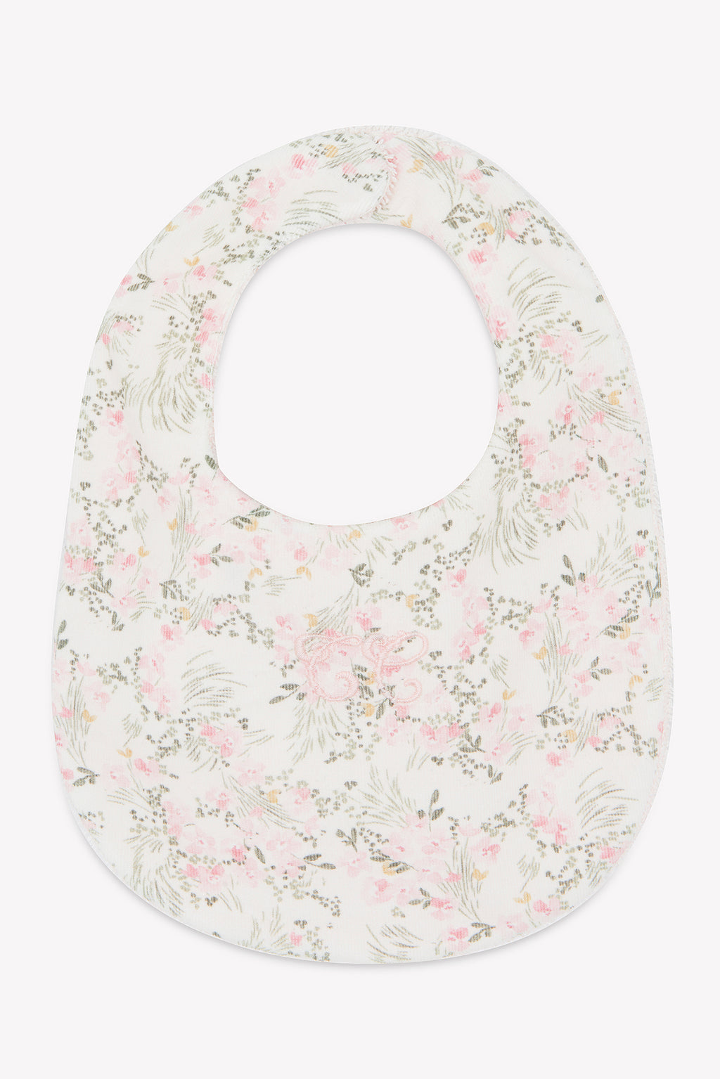 Babero -  Estampado florido jardin hivernal T1