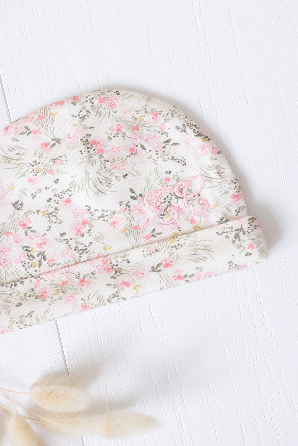 Beanie -  Print flowery jardin hivernal