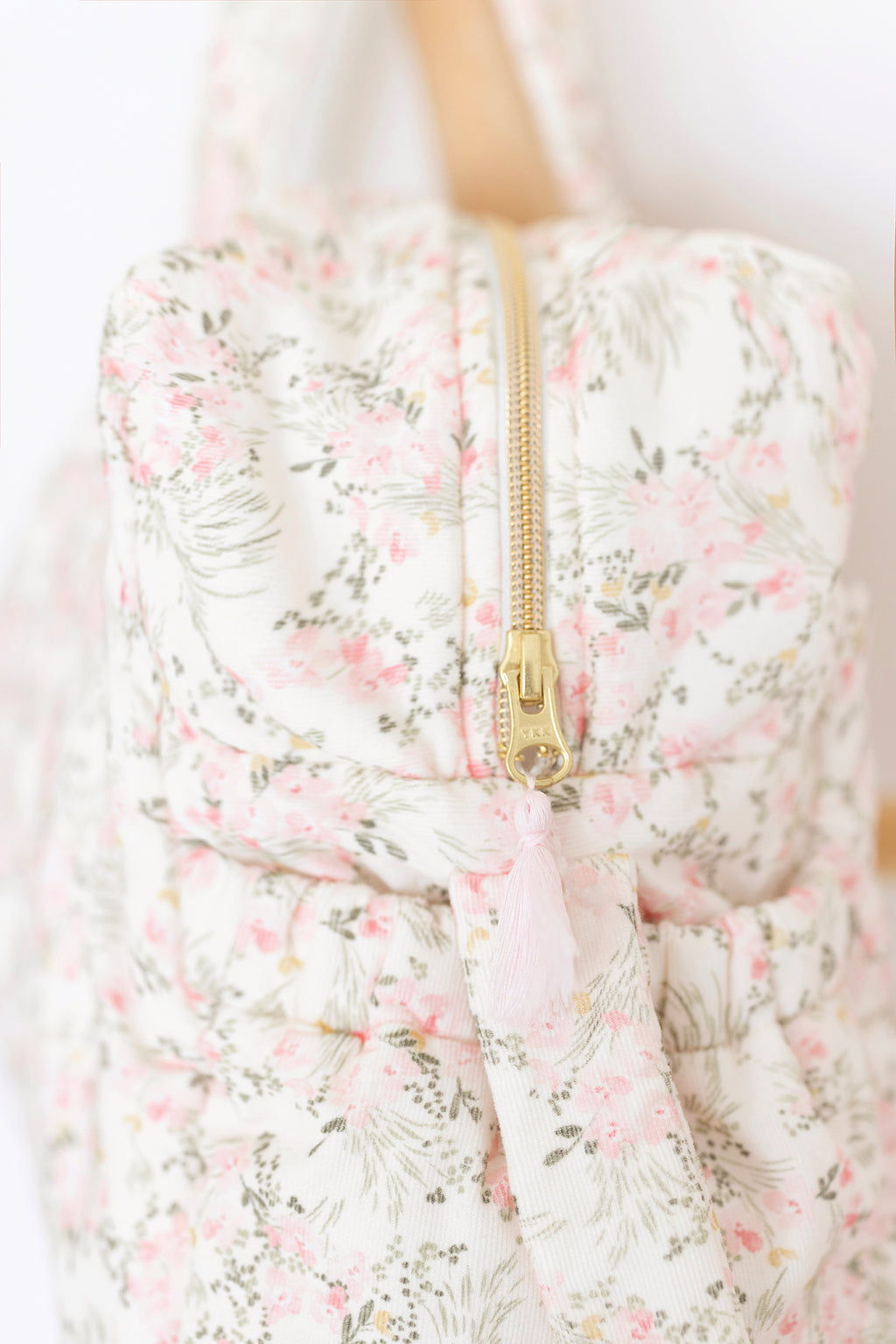 Changing bag - Print flowery jardin hivernal