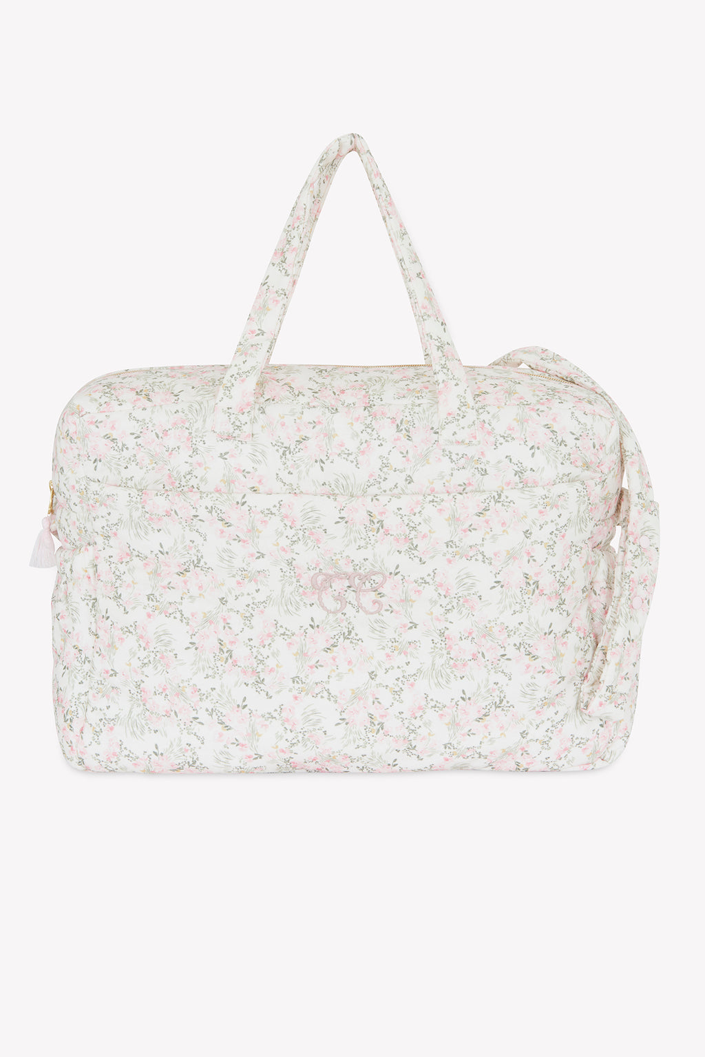 bolsa de maternidad - Estampado florido jardin hivernal