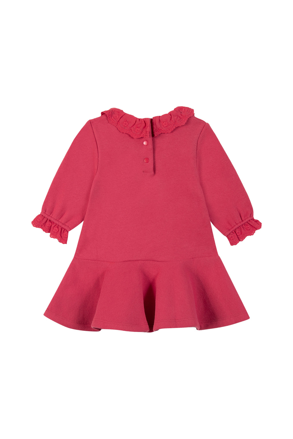 Jurk - Raspberry Fleece