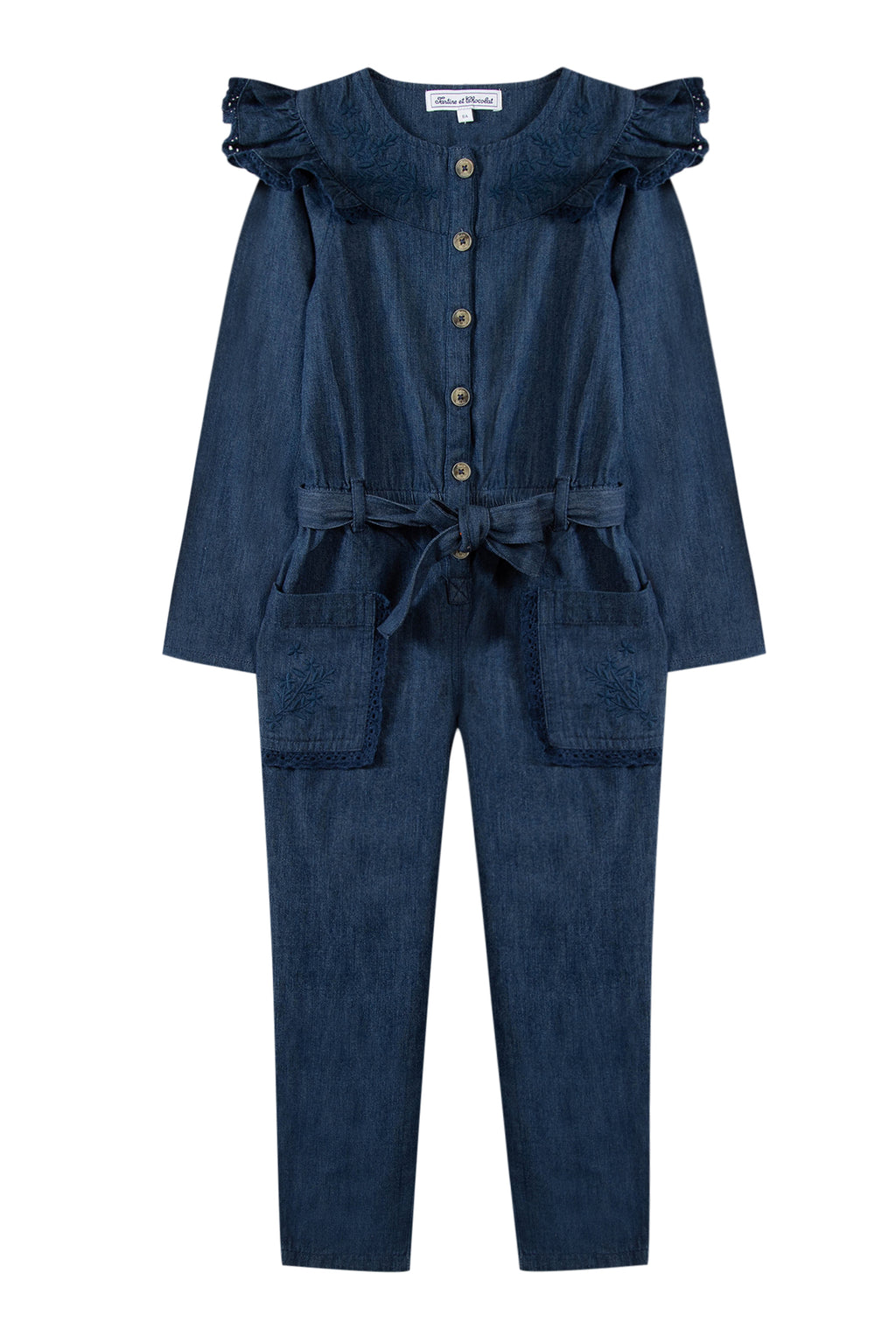 Completo Long - Chambray Blu