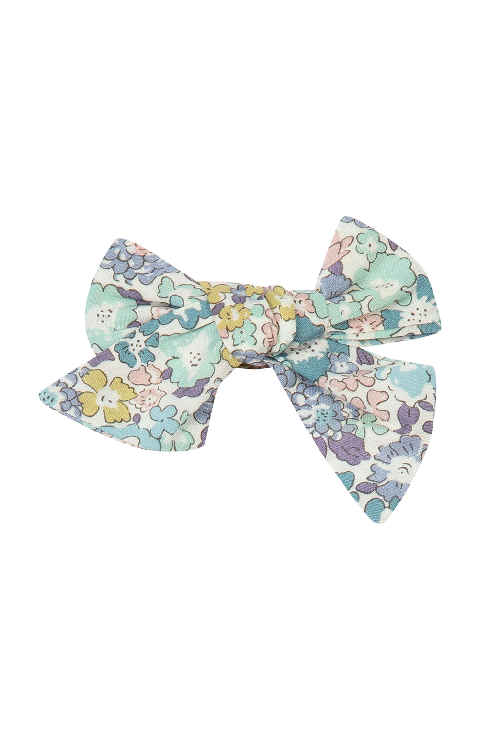 Hair slide - lilac fabric Liberty