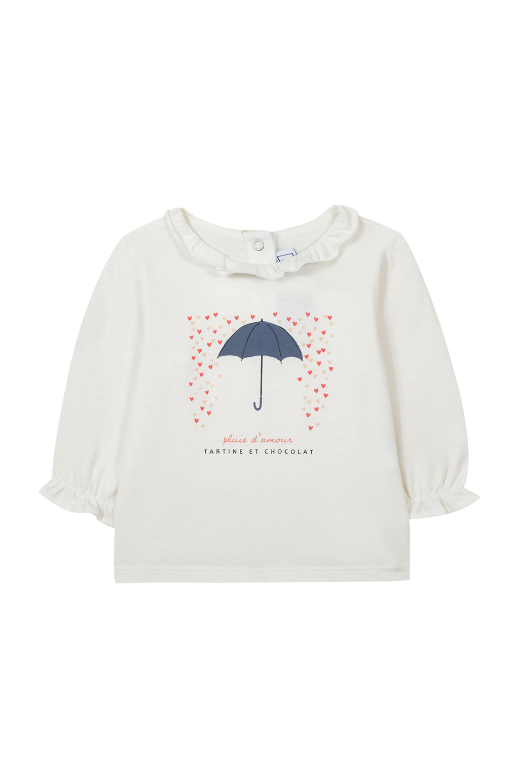 T-shirt - Ecru Illustration umbrella