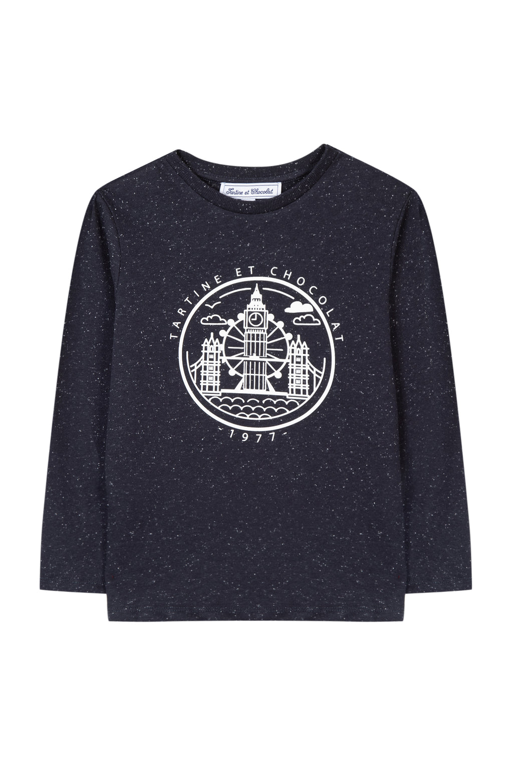 T -Shirt - Blu navy cotone