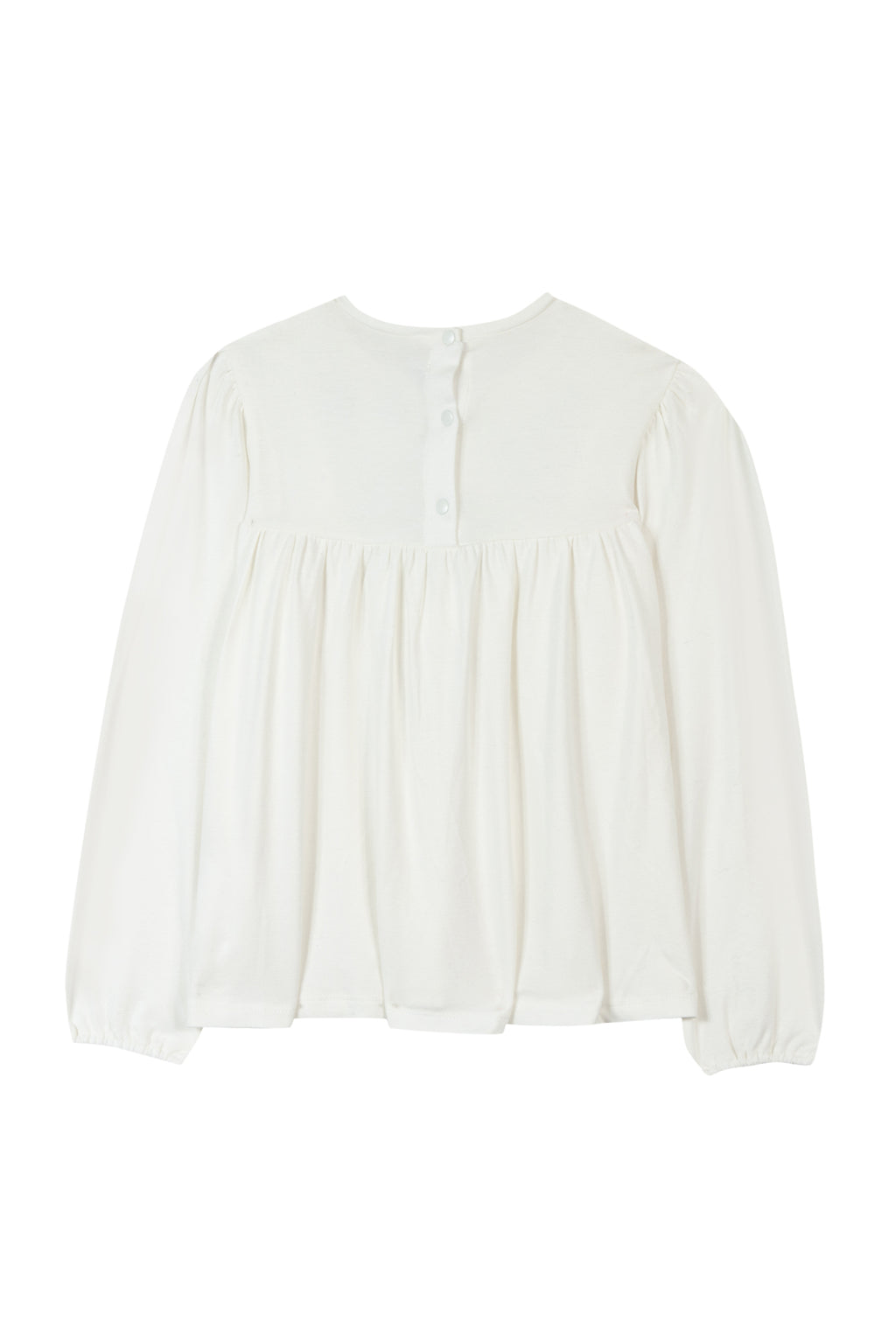 Blouse - Ecru fleurie