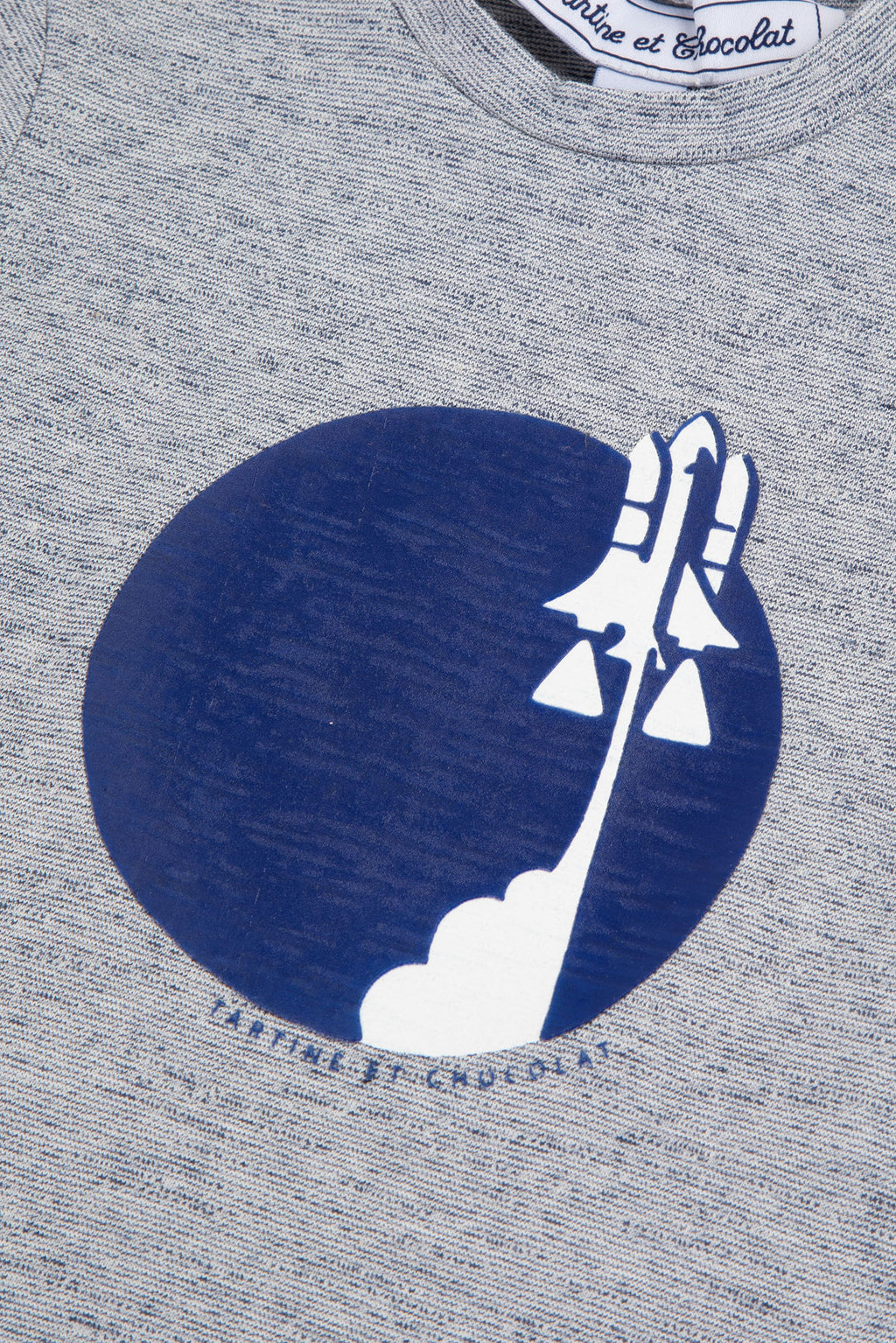 T -Shirt - Blu Illustrazione astronauta