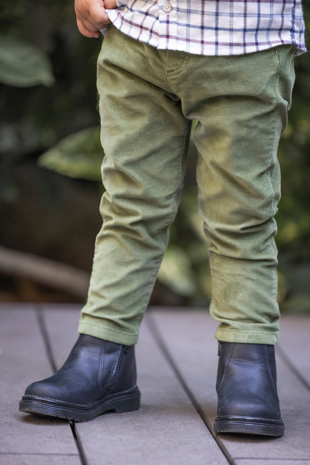 Broek - kaki Corduroy