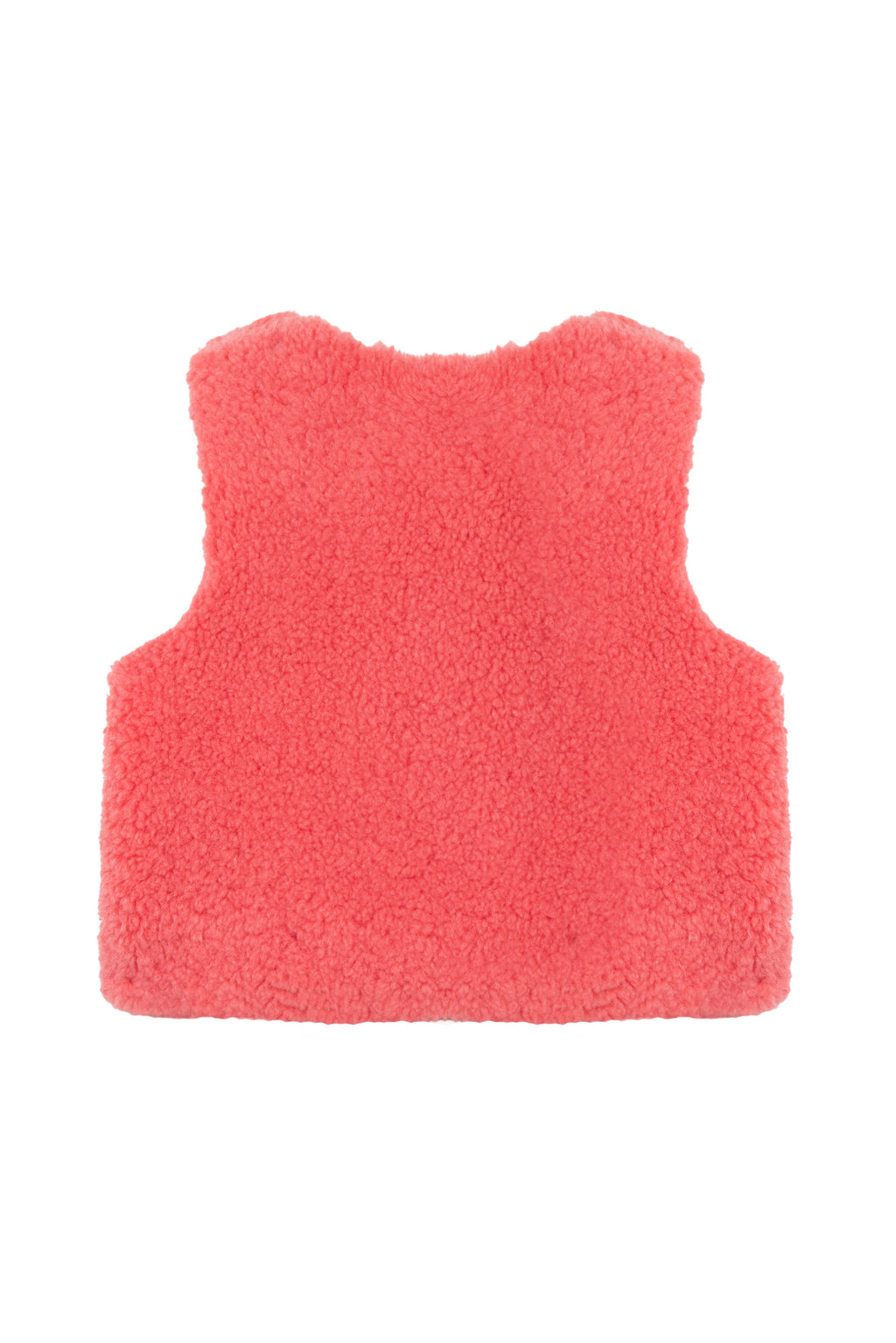 Gilet - Corail Imitation fourrure