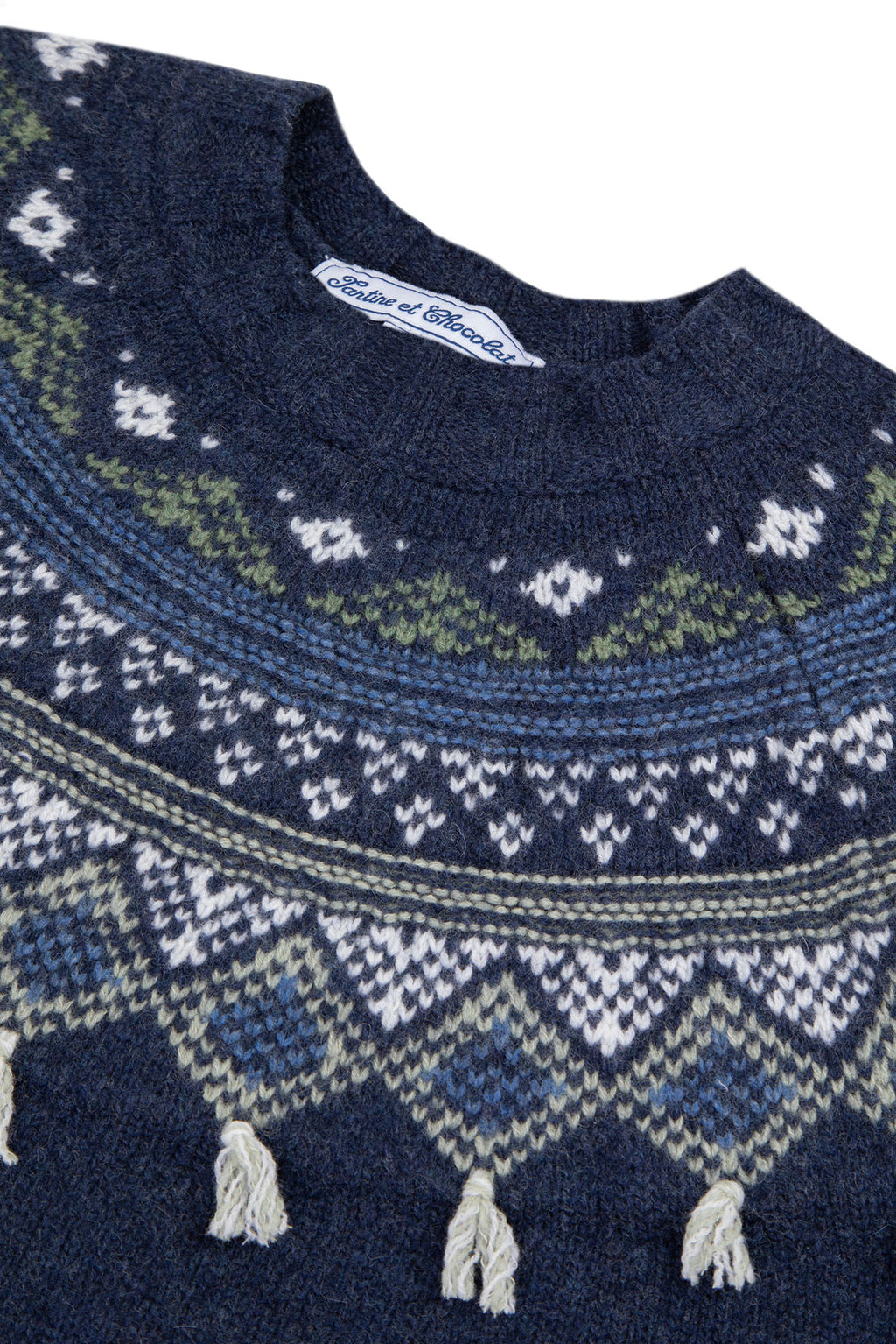 Pull - Marine jacquard