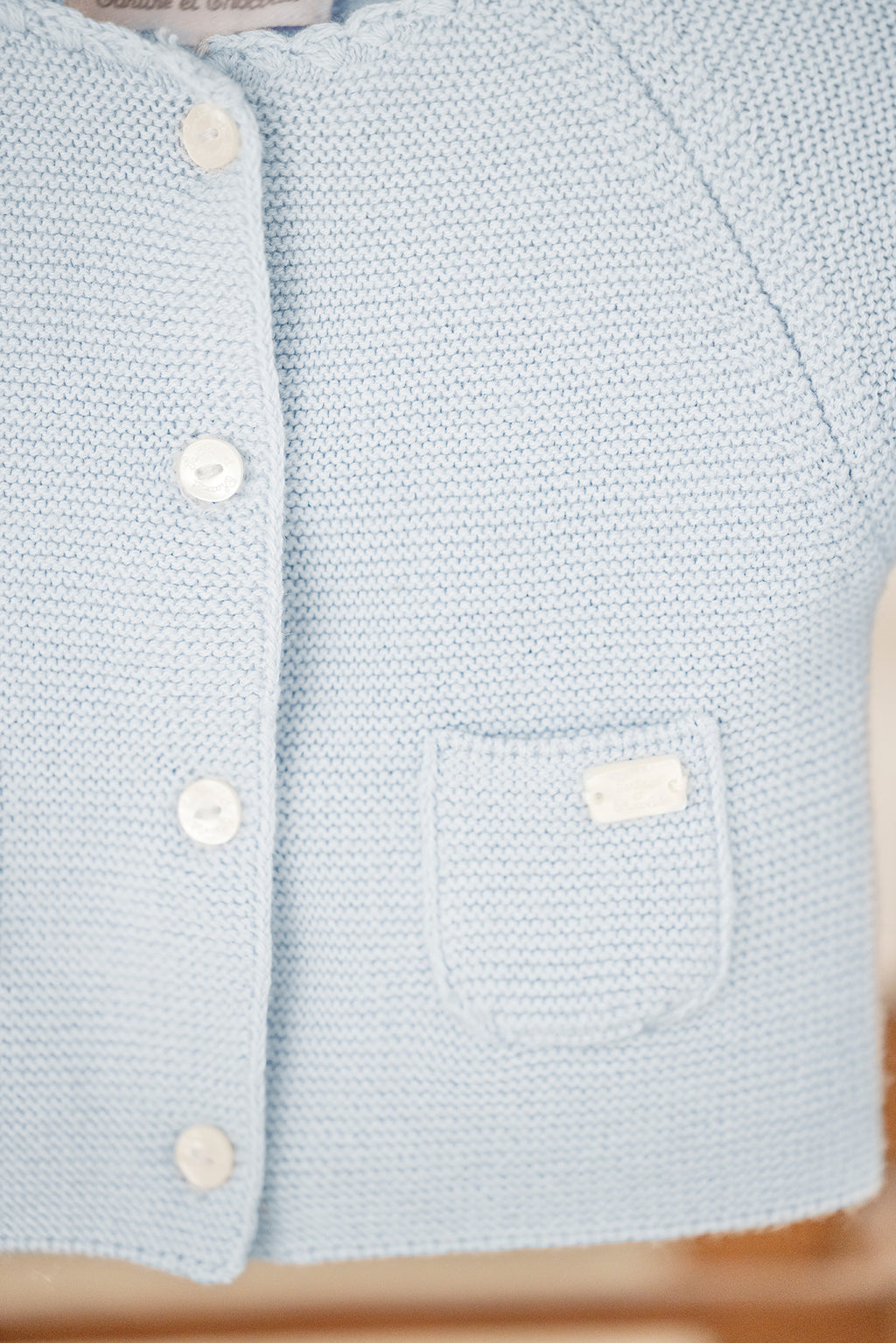 Cardigan - Blu Maglia schiuma