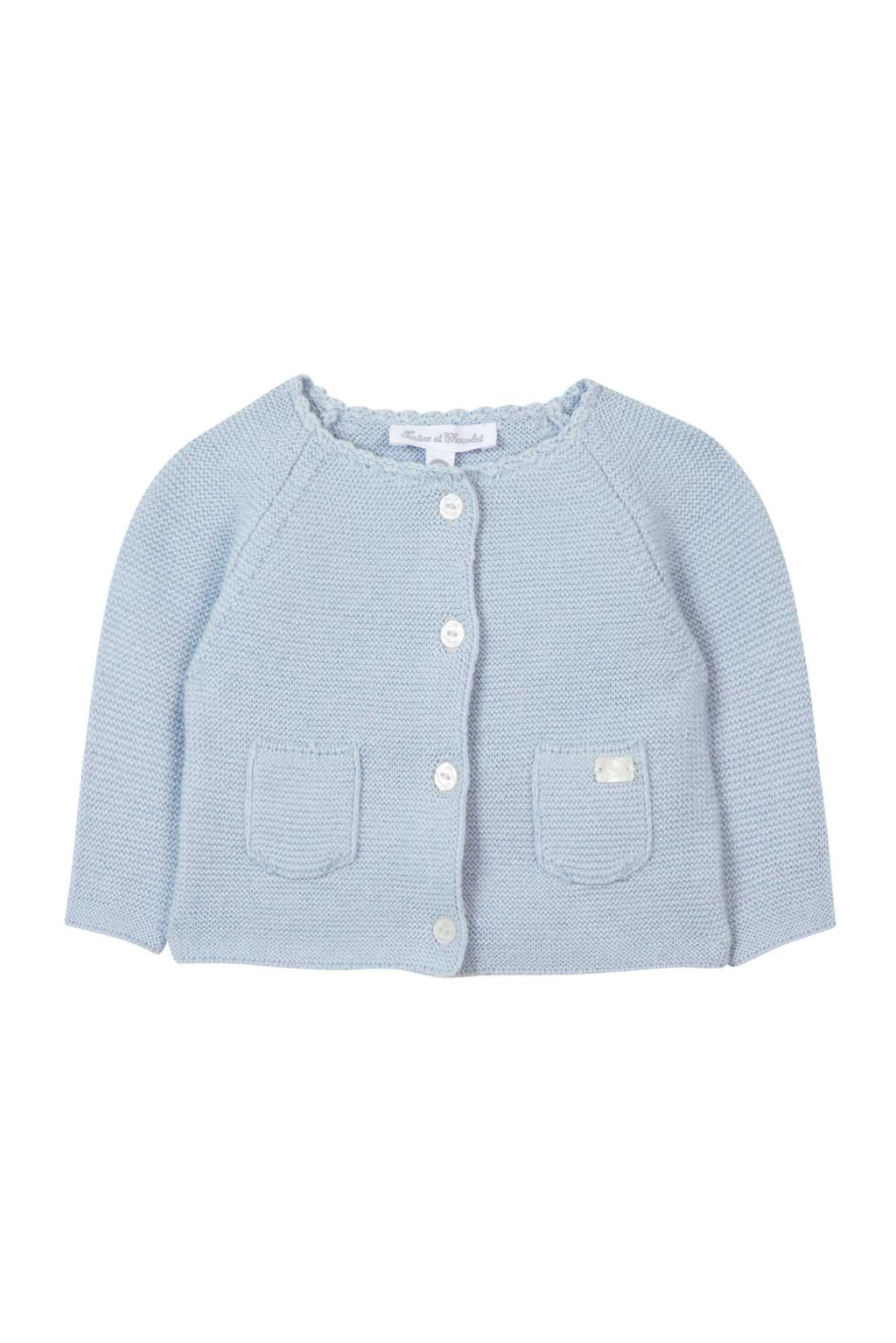 Cardigan - Blu Maglia schiuma