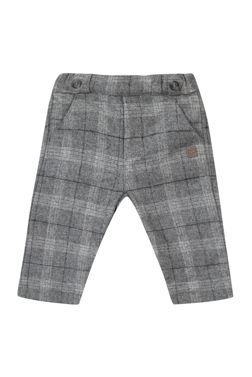 Broek - Grijs Flanel Ruiten